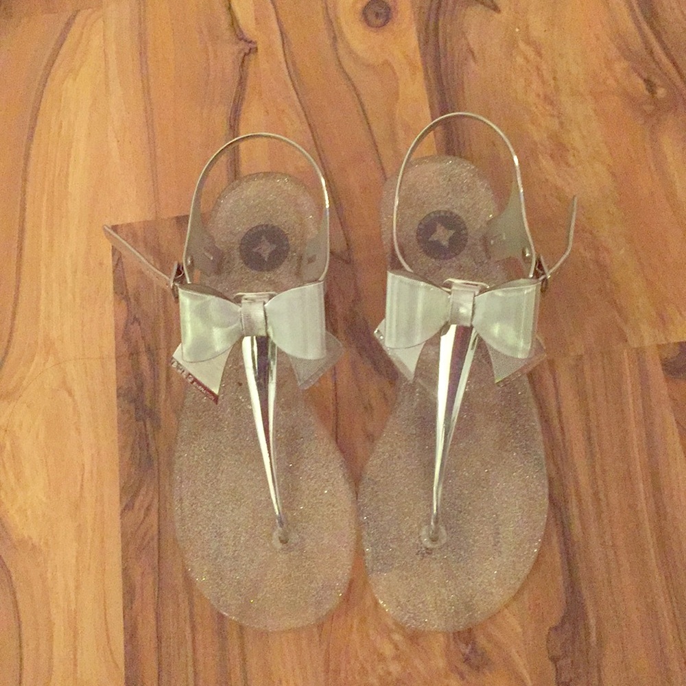 Sassy Silver Sandals